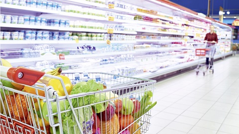 verleiding in de supermarkt